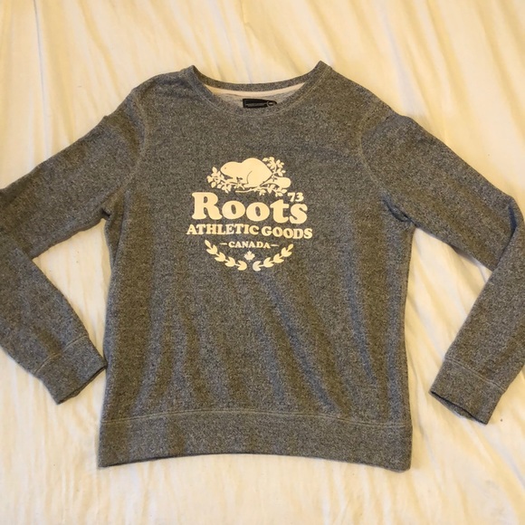 Roots Grey Crewneck - Picture 1 of 5